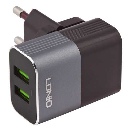 Сетевое зарядное устройство LDNIO A2206 2 USB 3A Black в Фианит-Ломбард