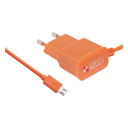 Сетевое зарядное устройство Liberty Project micro USB 2,1A Orange в Фианит-Ломбард