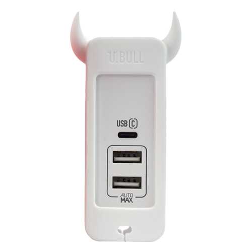 Сетевое зарядное устройство MoMax U.Bull 3 USB 5,4A White в Фианит-Ломбард