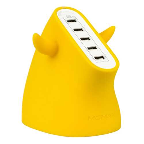 Сетевое зарядное устройство MoMax U.Bull 5 USB 8A Yellow в Фианит-Ломбард