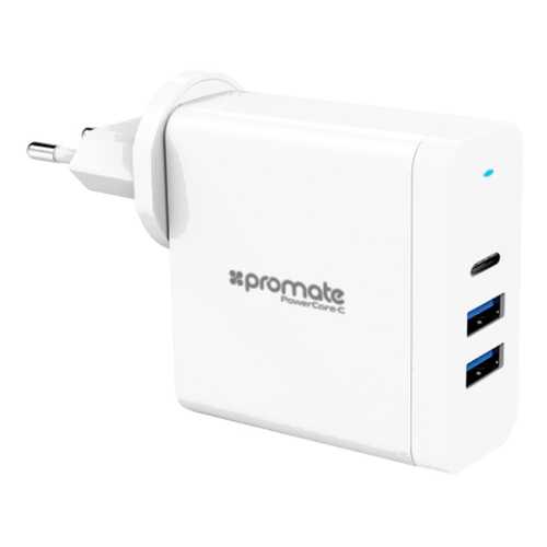 Сетевое зарядное устройство Promate PowerCore-C Qualcomm QC3,0 60W (white) в Фианит-Ломбард