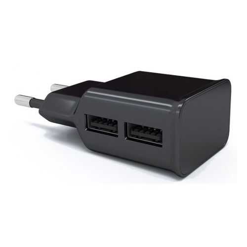 Сетевое зарядное устройство Red Line 2 USB , 2.1A Black в Фианит-Ломбард