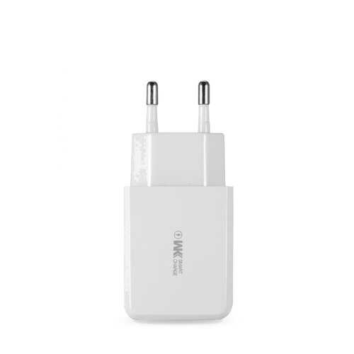 Сетевое зарядное устройство WK Suda 1m 2USB 2.4A+кабель USB-iP White в Фианит-Ломбард