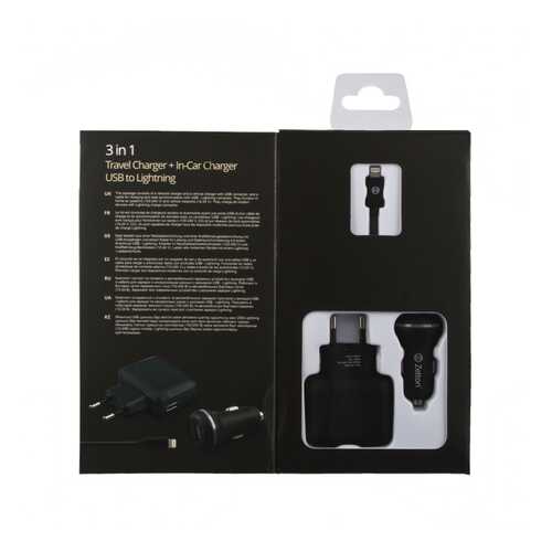 Сетевое зарядное устройство Zetton 1 USB 2,1A Black в Фианит-Ломбард