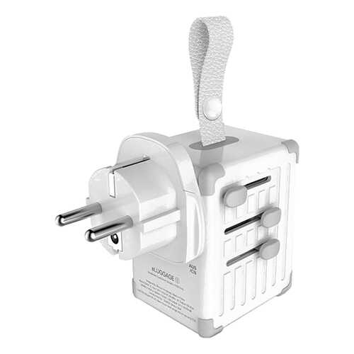 Сетевое зарядное устройство Zikko eLUGGAGE X 2 USB/USB Type-C 10A White в Фианит-Ломбард