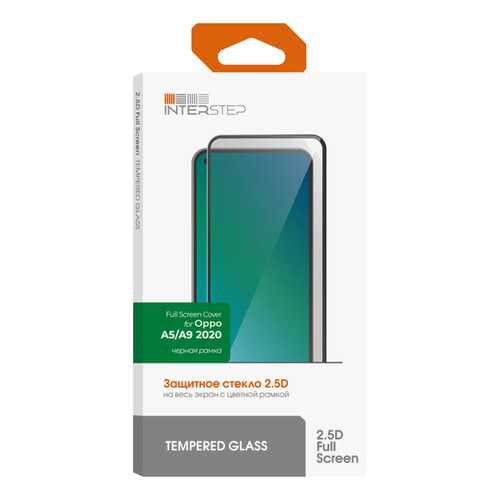 Стекло InterStep FSC для Оppo A5/A9 2020 Black в Фианит-Ломбард