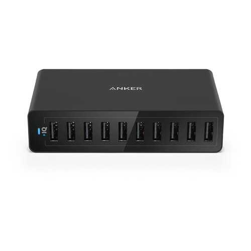 СЗУ Anker 60W 10-Port Desktop Charger Black for EU Offline Packaging V3 в Фианит-Ломбард