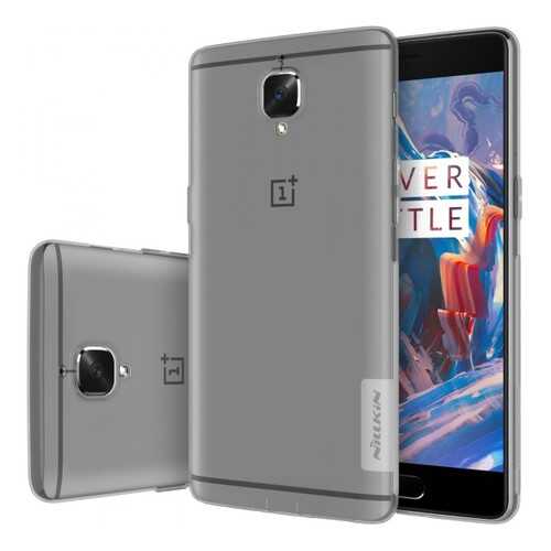 TPU Чехол Nillkin Nature Series для OnePlus 3 / OnePlus 3T Clear Grey в Фианит-Ломбард