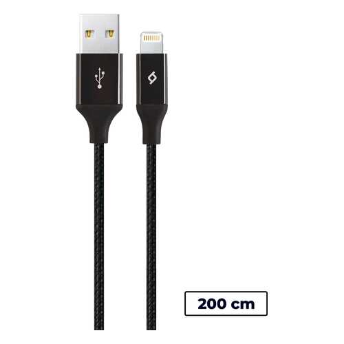 Ttec кабель 8pin alum XL 2m MFI black в Фианит-Ломбард
