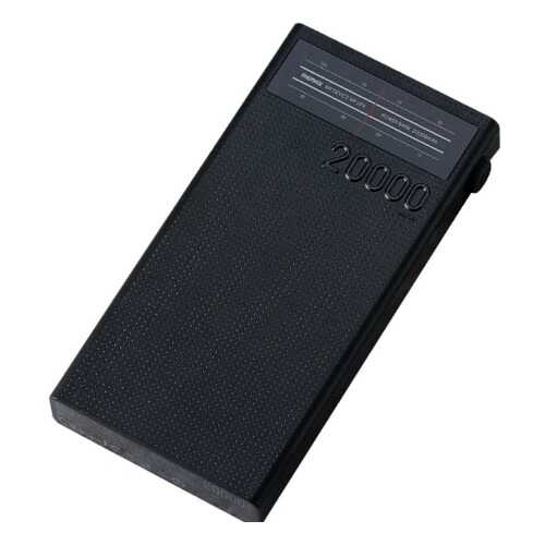 Внешний аккумулятор (АКБ) Power Bank REMAX Radio Series 20000 mAh RPP-102 Li-On (черный) в Фианит-Ломбард