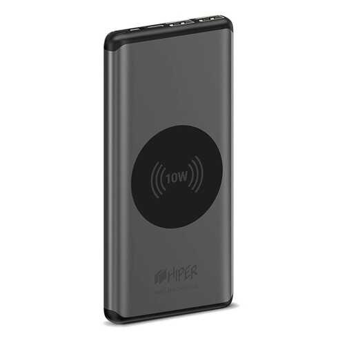 Внешний аккумулятор HIPER NANO X 10000 mAh серый, с беспроводной зарядкой в Фианит-Ломбард
