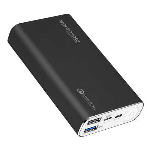 Внешний аккумулятор Promate PowerPeak-10 10000mAh Qualcomm QC3,0 Black в Фианит-Ломбард