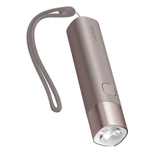 Внешний аккумулятор SOLOVE X3s Portable Flashlight Power Bank Grey в Фианит-Ломбард