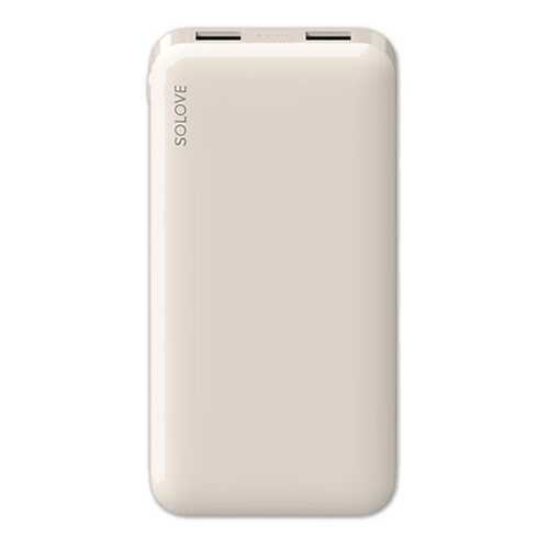 Внешний аккумулятор Xiaomi SOLOVE 10000mAh (001M Beige) Beige в Фианит-Ломбард