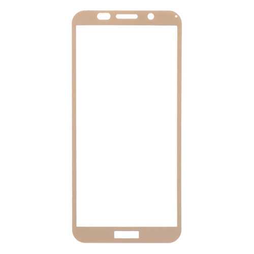 Защитное стекло 5D на весь экран для Huawei Honor 7A / Y5 Prime (2018) золотое в Фианит-Ломбард