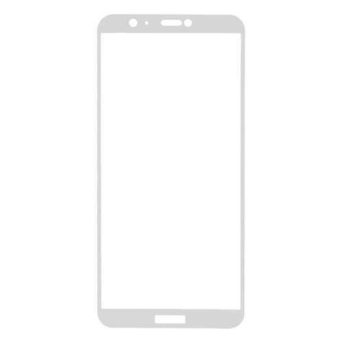 Защитное стекло 5D на весь экран для Huawei P Smart белое в Фианит-Ломбард