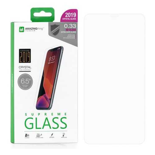 Защитное стекло AMAZINGthing Extra Hard Transparent 0.33mm для Apple iPhone XS Max в Фианит-Ломбард