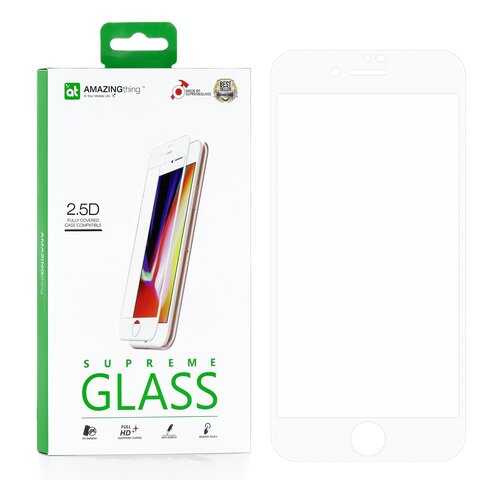 Защитное стекло AMAZINGthing SupremeGlass Full Glue White 0.33mm для Apple iPhone 7 в Фианит-Ломбард