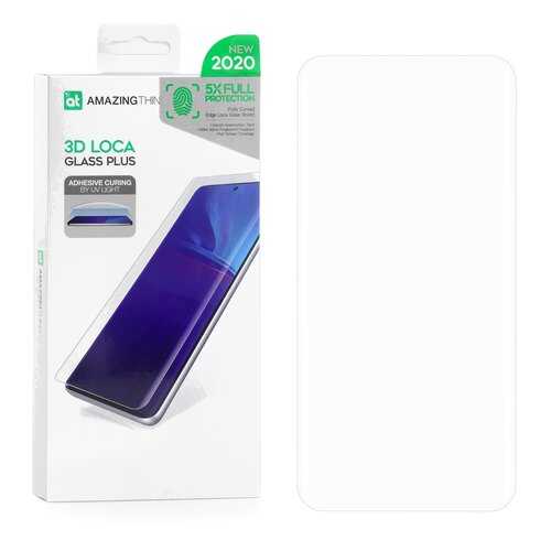 Защитное стекло AMAZINGthing UV-Full Glue 3D Transparent 0.33mm для Samsung Galaxy S20 в Фианит-Ломбард