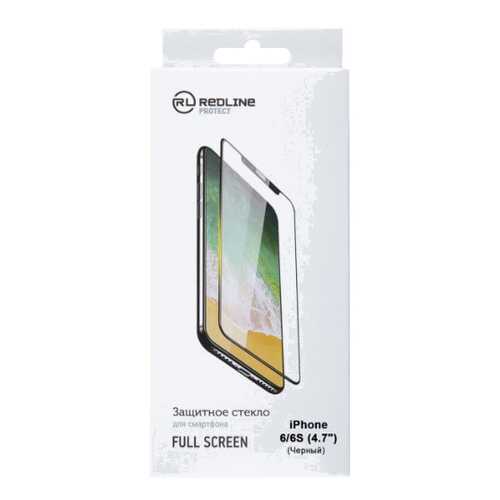 Защитное стекло для смартфона Red Line для iPhone 6/6S (4.7''), Full Screen TG Black в Фианит-Ломбард