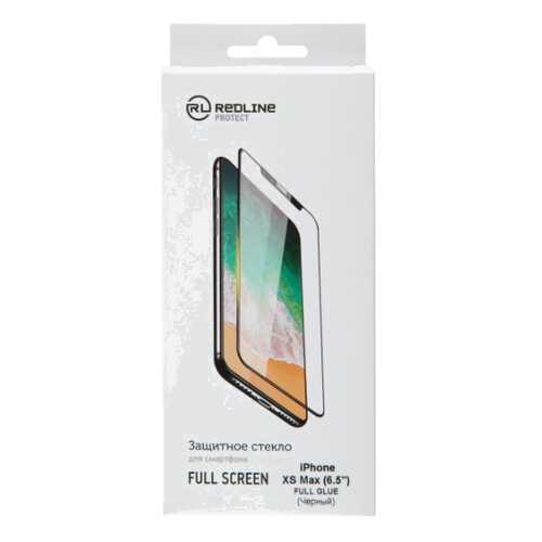 Защитное стекло для смартфона Red Line для iPhone XS Max (6.5''), FullScreen TG FG Black в Фианит-Ломбард
