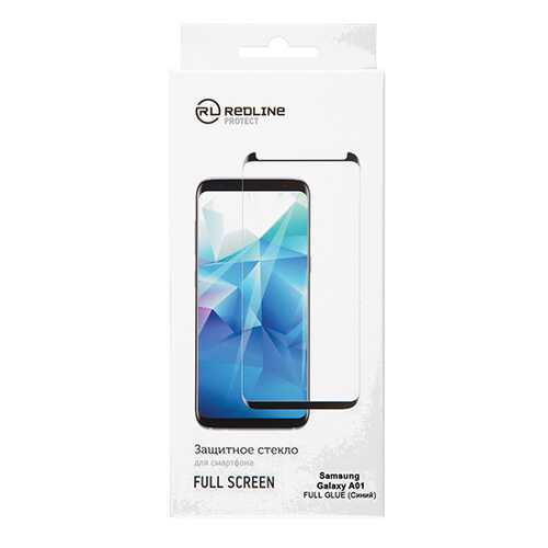 Защитное стекло для смартфона Red Line для Samsung Galaxy A01, Full Screen TG FG Blue в Фианит-Ломбард