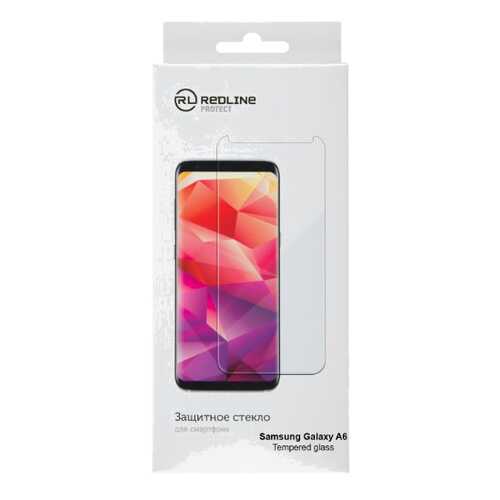 Защитное стекло для смартфона Red Line для Samsung Galaxy A6, tempered glass в Фианит-Ломбард