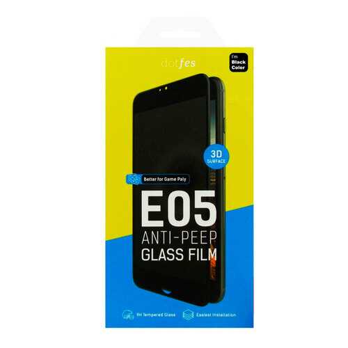 Защитное стекло Dotfes для Apple iPhone 6 Plus/iPhone 6S Plus Black в Фианит-Ломбард