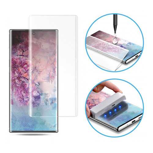 Защитное стекло Epik Nanoscarle Light full glue c УФ лампой для Samsung Galaxy Note 10 в Фианит-Ломбард