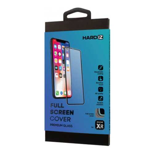Защитное стекло Hardiz Full Screen Cover Premium Glass для iPhone Xr Black в Фианит-Ломбард