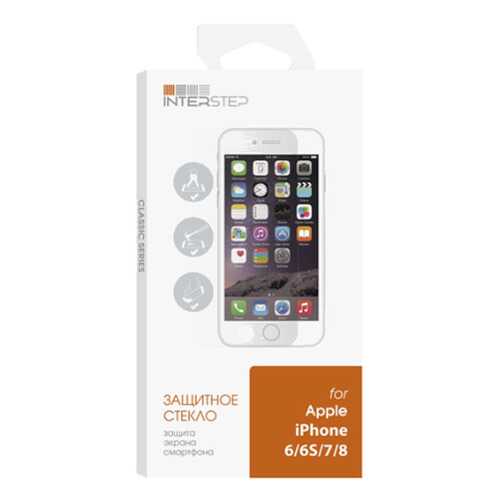 Защитное стекло InterStep для Apple iPhone 6/ 6S/ 7/ 8 (IS-TG-IPHO678CC-000B202) в Фианит-Ломбард