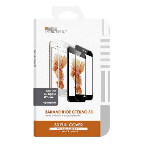 Защитное стекло InterStep для Apple iPhone 7/iPhone 8 Black в Фианит-Ломбард