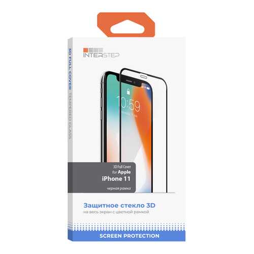 Защитное стекло InterStep для iPhone 11 в Фианит-Ломбард