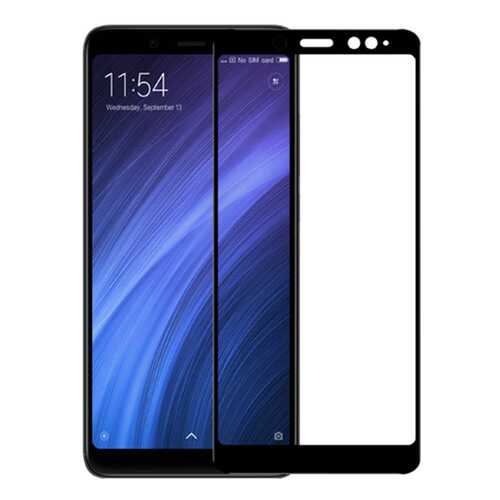 Защитное стекло InterStep для Xiaomi Redmi Note 6 Black в Фианит-Ломбард