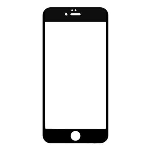 Защитное стекло Krutoff для Apple iPhone 6 Plus/iPhone 6S Plus Black в Фианит-Ломбард