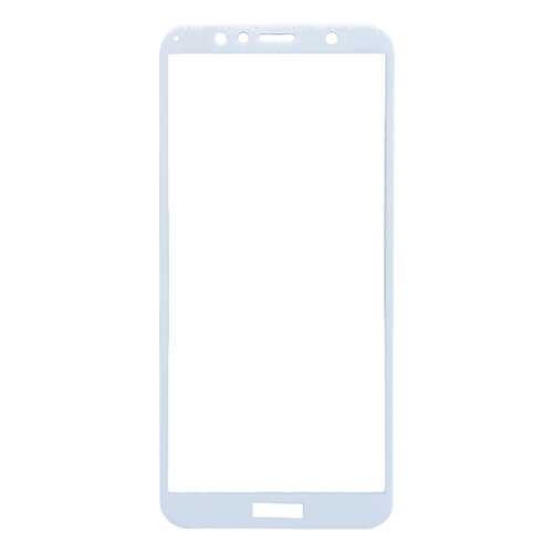 Защитное стекло на весь экран полноклеевое для Huawei Honor 7C / Honor 7A Pro белое в Фианит-Ломбард