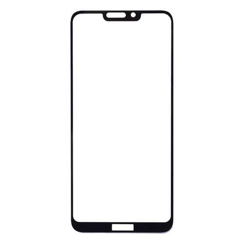 Защитное стекло на весь экран полноклеевое для Huawei Honor 8C черное в Фианит-Ломбард