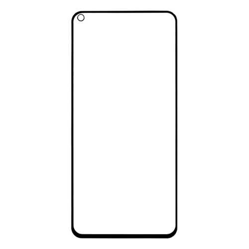 Защитное стекло на весь экран полноклеевое для Huawei Honor View 20 (V20) черное в Фианит-Ломбард