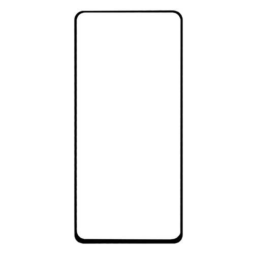 Защитное стекло на весь экран полноклеевое для Huawei P40 черное в Фианит-Ломбард