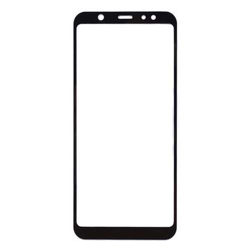 Защитное стекло на весь экран полноклеевое для Samsung Galaxy A6 Plus (2018) черное в Фианит-Ломбард