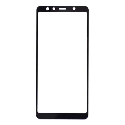 Защитное стекло на весь экран полноклеевое для Samsung Galaxy A7 (2018) черное в Фианит-Ломбард