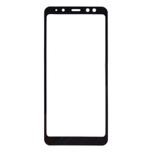 Защитное стекло на весь экран полноклеевое для Samsung Galaxy A8 (2018) черное в Фианит-Ломбард