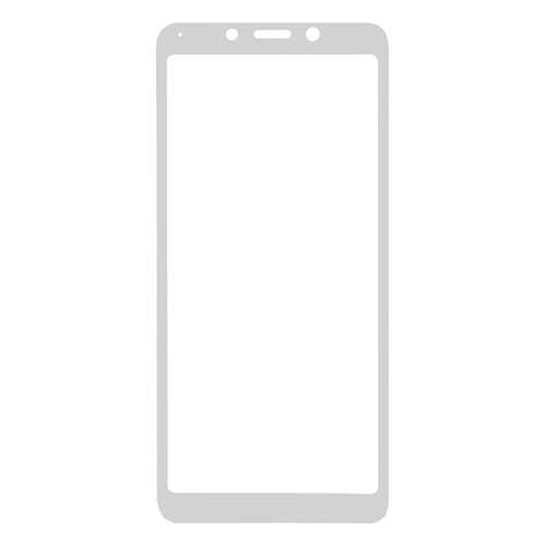 Защитное стекло на весь экран полноклеевое для Xiaomi Redmi 6 / Redmi 6A белое в Фианит-Ломбард