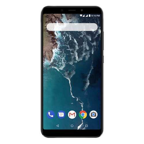 Защитное стекло Zibelino 5D для Xiaomi Mi A2/Mi6X Black в Фианит-Ломбард