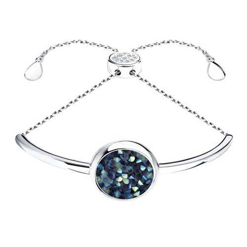 Браслет женский SOKOLOV из серебра с кристаллами Swarovski и фианитами 94050409 р.18 в Фианит-Ломбард