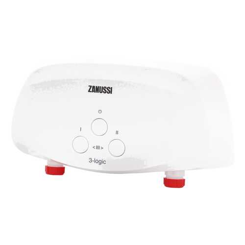 Водонагреватель проточный Zanussi 3-logic 3.5 S (душ) white в Фианит-Ломбард