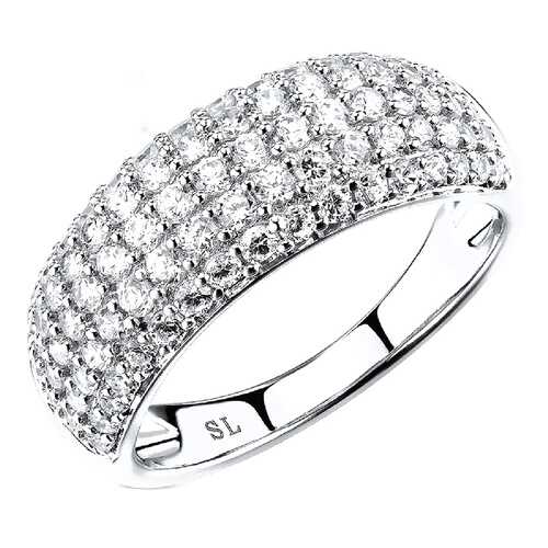 Кольцо женское SUNLIGHT S1347-K9W-01 р.16.5 в Фианит-Ломбард