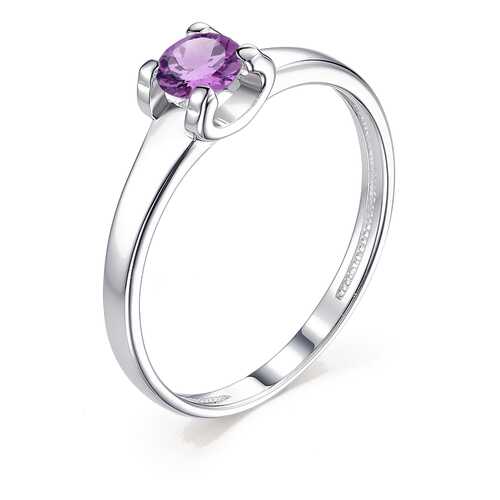 Кольцо женское АЛЬКОР SILVER 01-1253 р.18 в Фианит-Ломбард