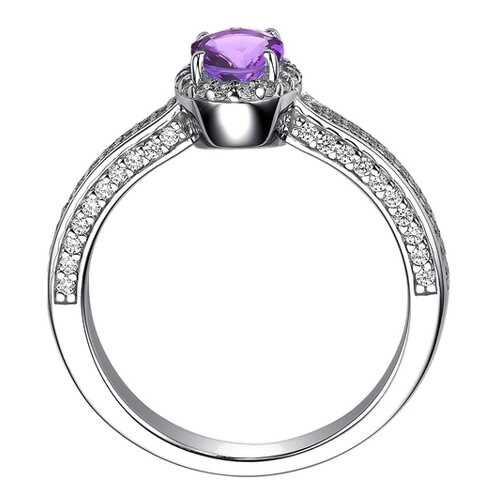 Кольцо женское АЛЬКОР SILVER 01-1913 р.17.5 в Фианит-Ломбард