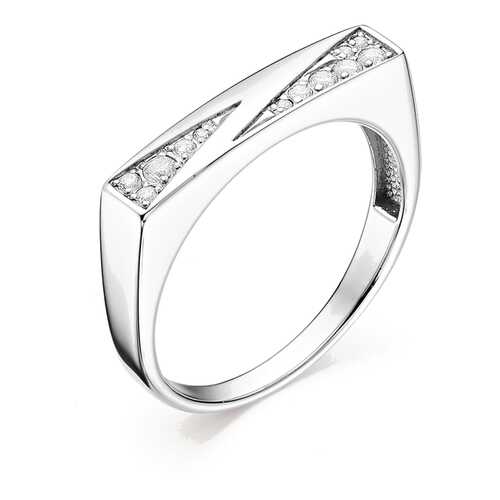 Кольцо женское АЛЬКОР SILVER 01-0794 р.17.5 в Фианит-Ломбард